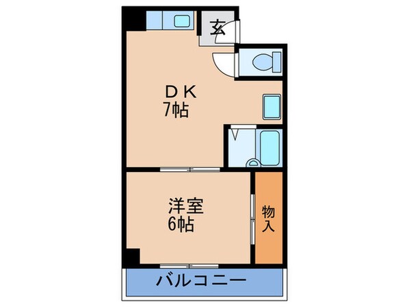 グランコートの物件間取画像